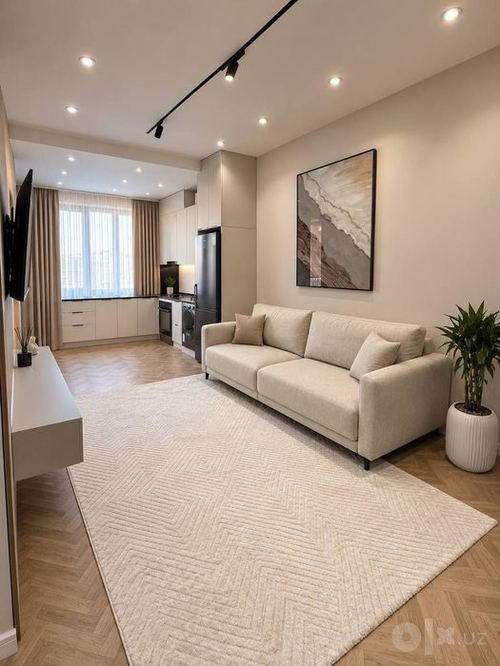 2-xonali kvartira, 43 m²