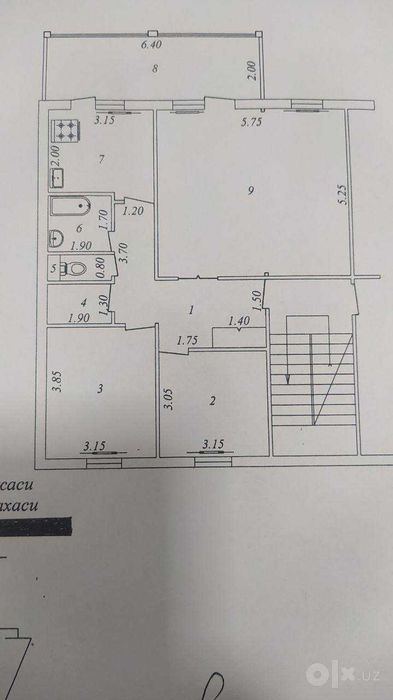 4-room apartment, 92 m²
