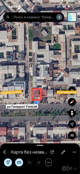 15-xonali uy qismi, 25 m²