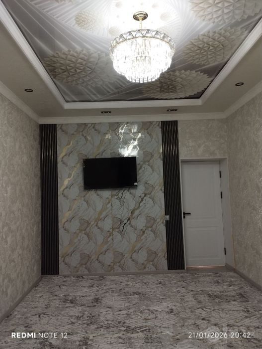 3-xonali kvartira, 80.1 m², Buxoro, ijaraga