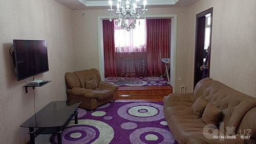 2-xonali kvartira, 52 m²