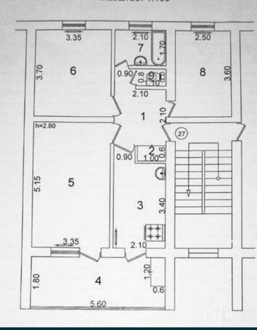 3-комнатная квартира, 70 м²