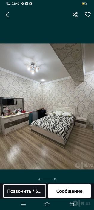 3-комнатная квартира, 97 м², Ташкент, Мирзо-Улугбекский район, в аренду