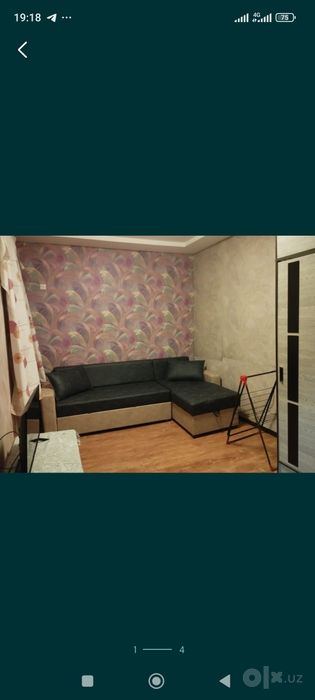 1-комнатная квартира, 35 м²