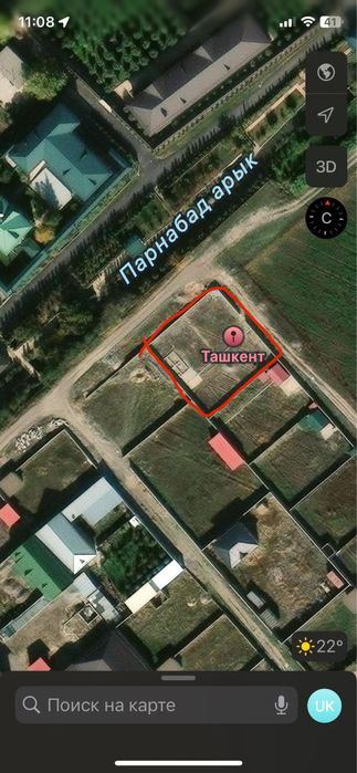 9 sotix land for sale in New Uzbekistan