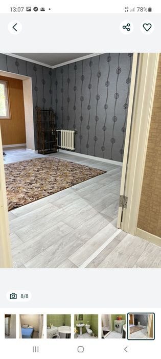2-xonali kvartira, 45 m², Toshkent, Yunusobod tumani, ijaraga