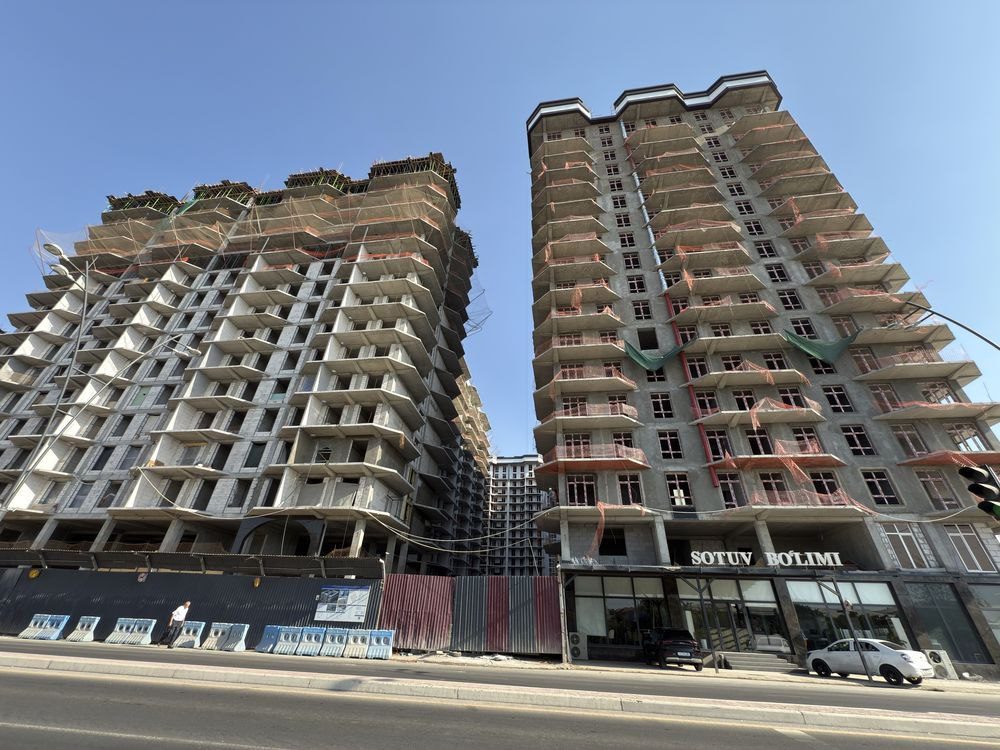 2-xonali kvartira, 54.4 m², Toshkent, Yunusobod tumani, sotuvga