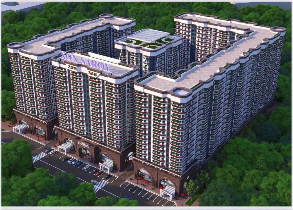 2-room apartment, 54.4 m², Tashkent, Yunusabad District, for sale