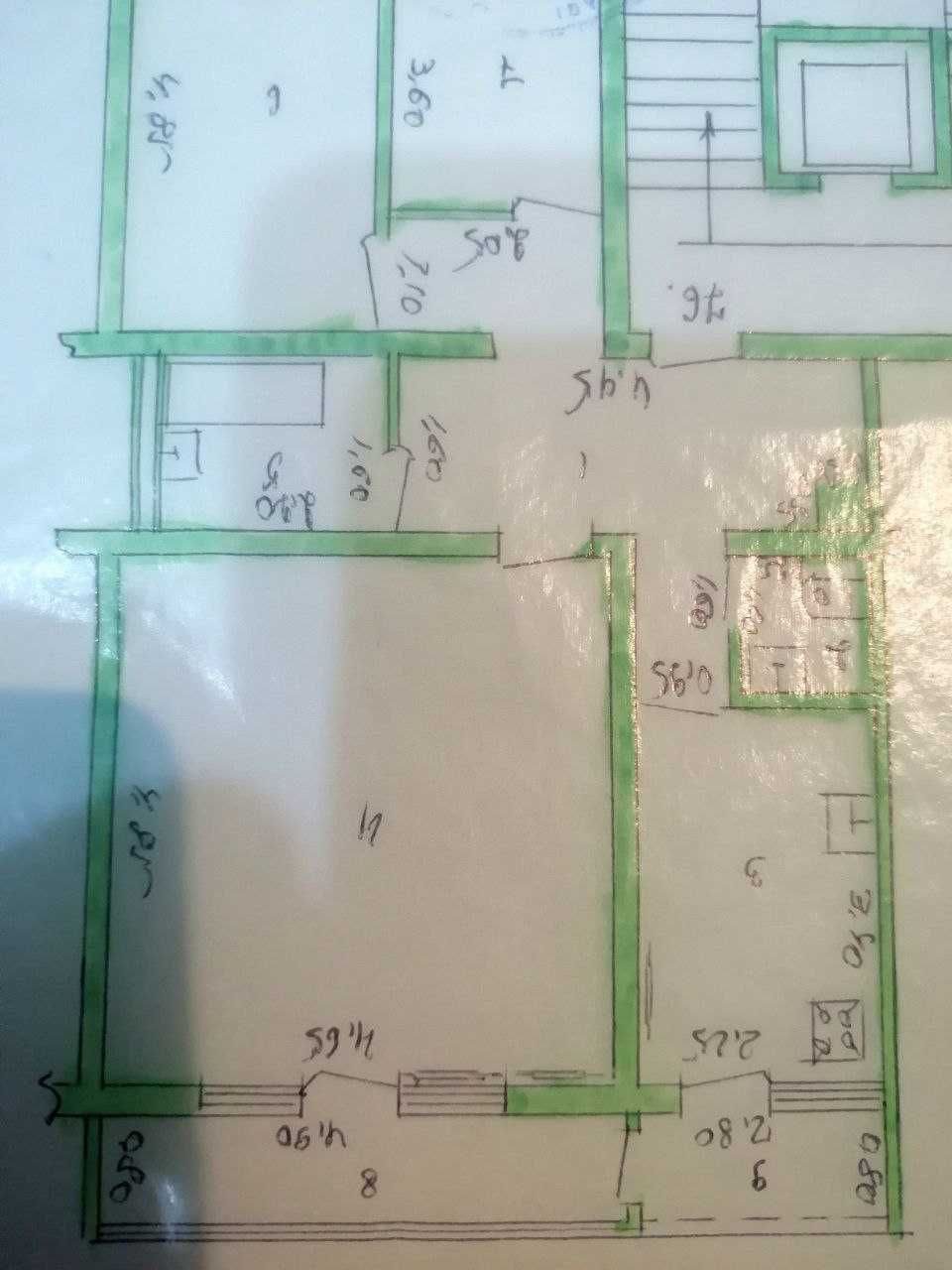 3-room apartment, 72 m², Tashkent, Yunusabad District, for sale