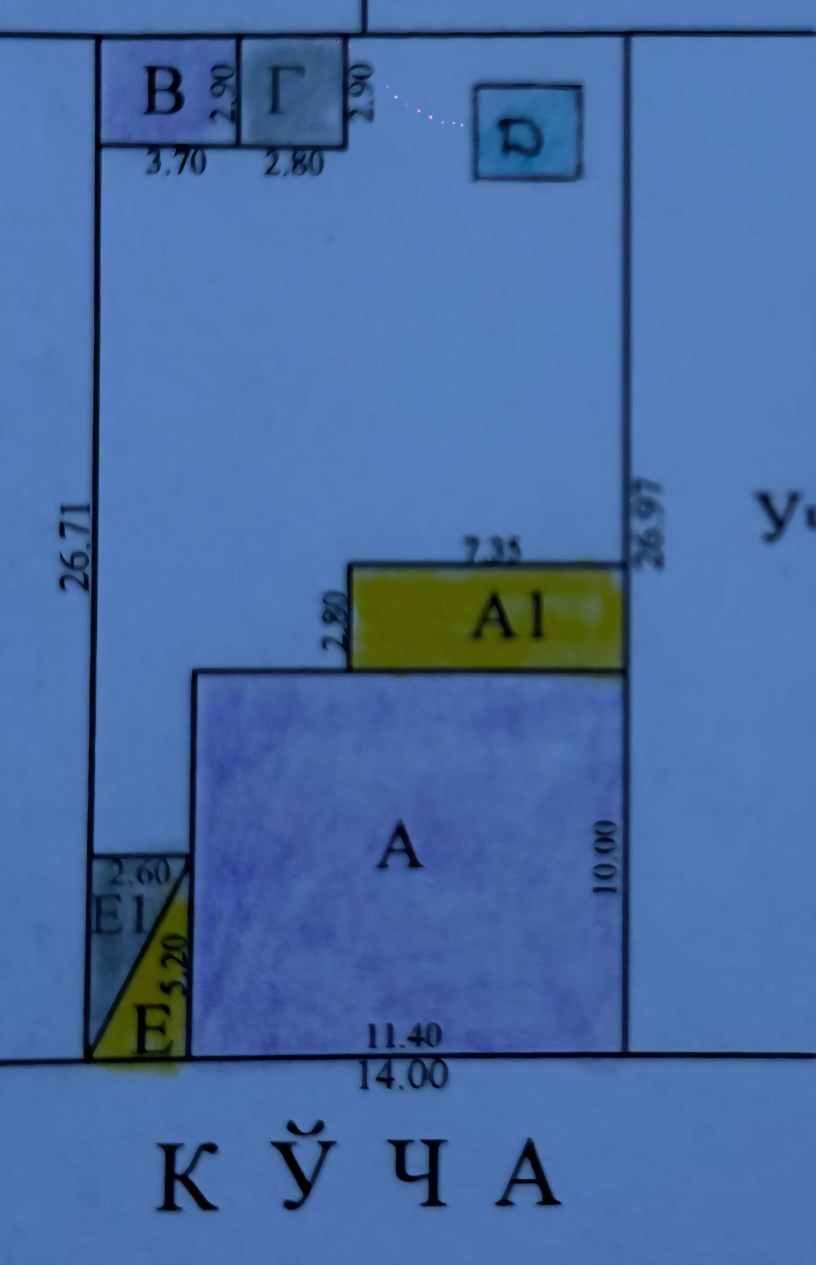 2-комнатный дом, 3.7 м², Ташкент, Юнусабадский район, на продажу