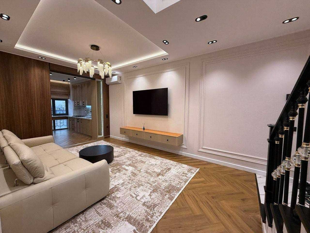 4-xonali kvartira, 124 m², Toshkent, Yunusobod tumani, sotuvga