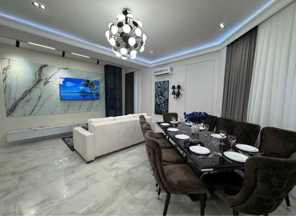 3-xonali kvartira, 110 m², Toshkent, Shayxontohur tumani, ijaraga